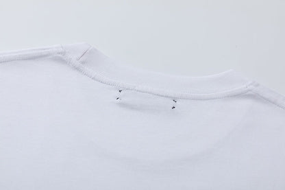 AMRI Staggered Logo Print Cotton Jersey T-Shirt
