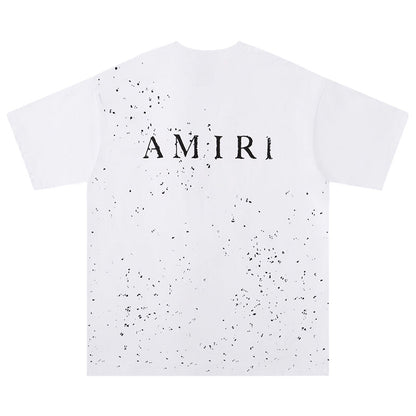 AMRI Ink-Splash Print T-Shirt