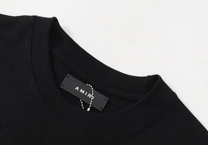 AMRI flower letter logo print T-Shirts