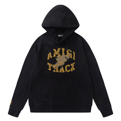 AMRI Track Faded Hoodie