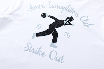 AMRI Lanesplitters logo-print cotton T-Shirt