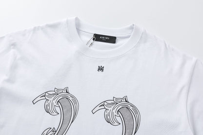 AMRI 22 Logo-Printed Crewneck T-Shirt