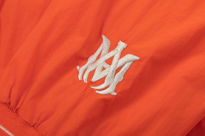 AMRI Logo-Appliquéd Padded Shell Bomber Jacket