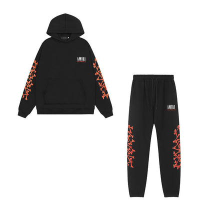 AMRI Printed cotton sweatpants