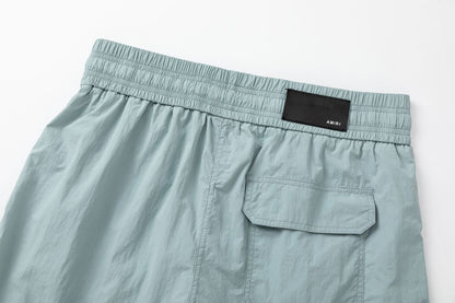 AMRI Starburst logo shell swim shorts