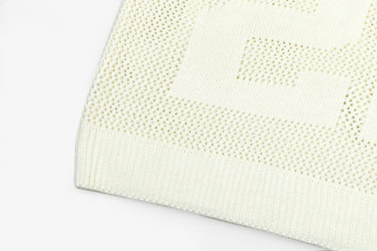 AMRI Logo-Embossed Fine Knit Jumper