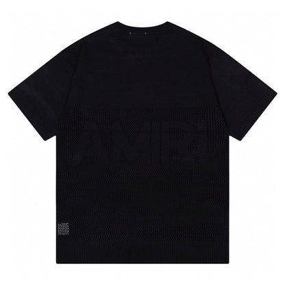 AMRI Logo-Embossed Fine Knit Jumper