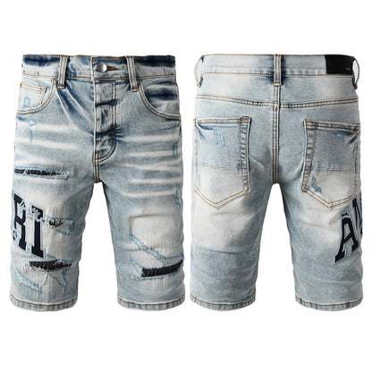 AMRI Denim Shorts #6008