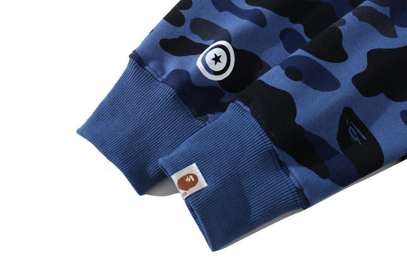 BAPE WGM Camo Zipper Hoodie