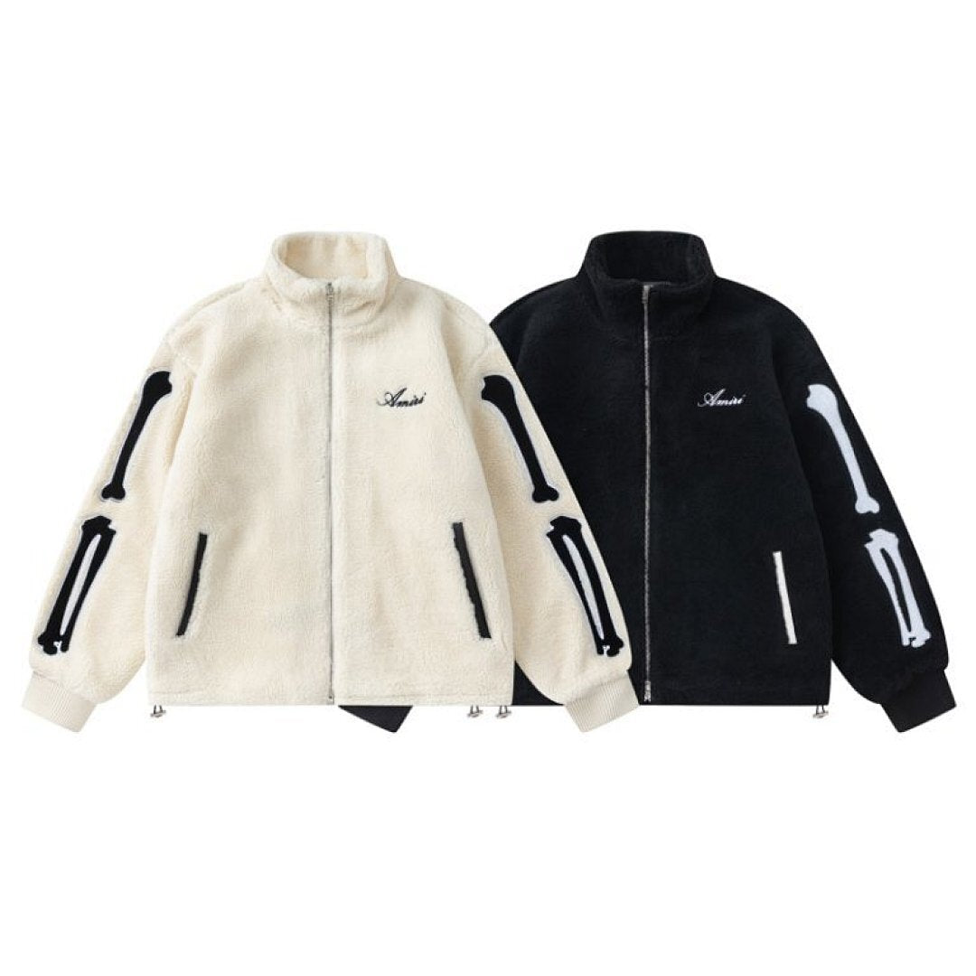 AMRI Men's Sherpa Bones Blouson Fleece Jacket
