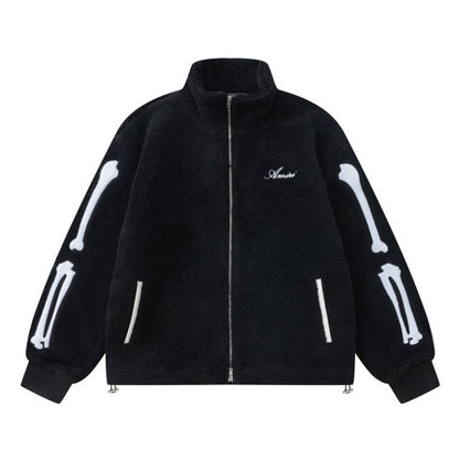 AMRI Men's Sherpa Bones Blouson Fleece Jacket