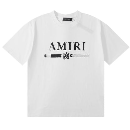 AMRI Logo-Appliquéd Distressed Cotton-Jersey T-Shirts
