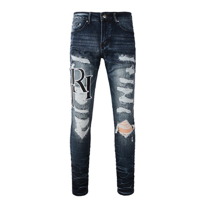 AMRI Patchwork Jeans #1324