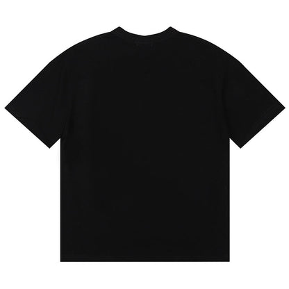 AMRI Staggered Logo Print Cotton Jersey T-Shirt