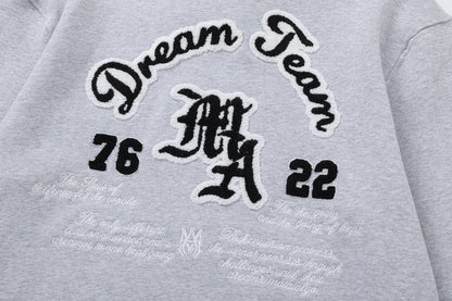 AMRI Embroidered-Logo Hoodies